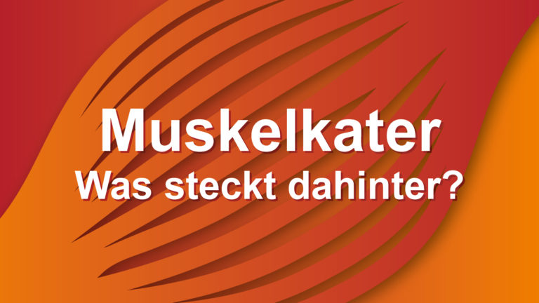 Elithera Aktuell: Muskelkater - Was steckt dahinter?